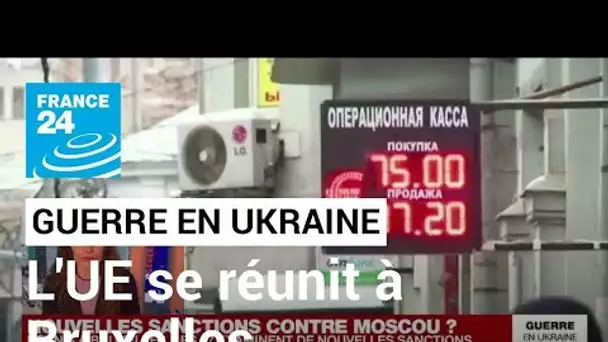 Guerre en Ukraine : nouvelles sanctions contre Moscou ? • FRANCE 24