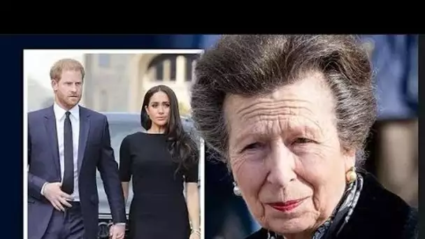 Le prince Harry et Meghan Markle pourraient "apprendre quelques leçons" de la princesse Anne