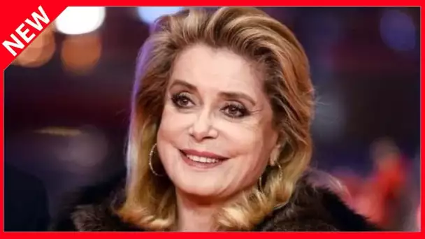 ✅  Catherine Deneuve refait parler d’elle après son AVC