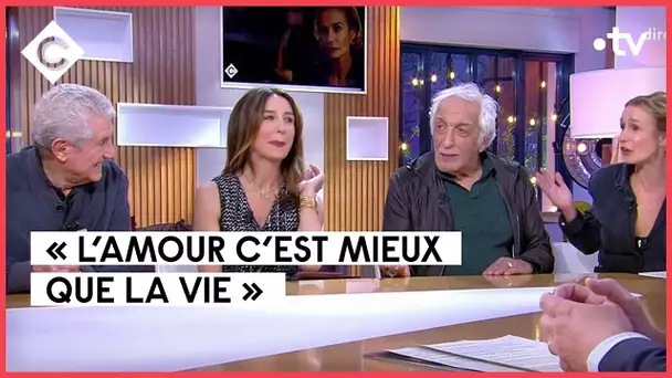 Claude Lelouch, Gérard Darmon, Sandrine Bonnaire, Elsa Zylberstein - C à vous - 14/01/2022