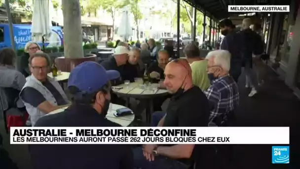 Covid-19 : déconfinement de Melbourne après 262 jours • FRANCE 24