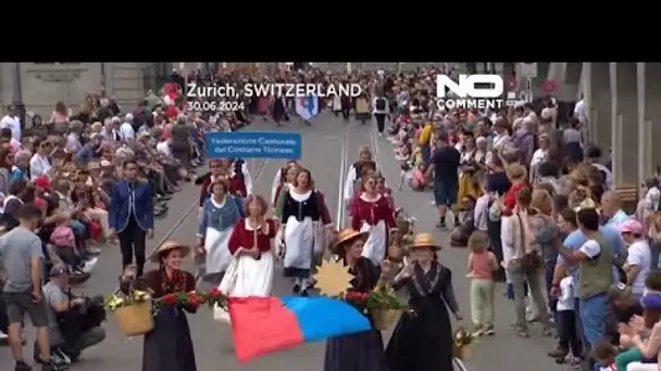 Le festival folklorique revient à Zurich