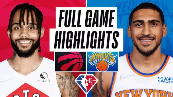 RAPTORS at KNICKS | FULL GAME HIGHLIGHTS | April 10, 2022