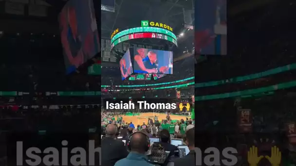 Isaiah Thomas Back In Boston!  | #Shorts