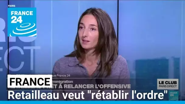 France : Retailleau veut faire "baisser l'immigration" et "rétablir l'ordre" • FRANCE 24