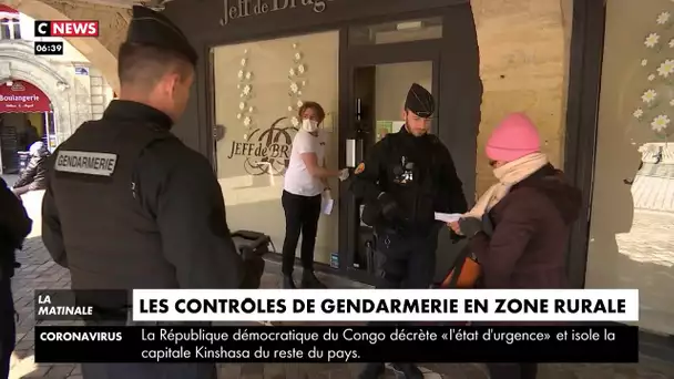 Confinement : des contrôles renforcés en zone rurale