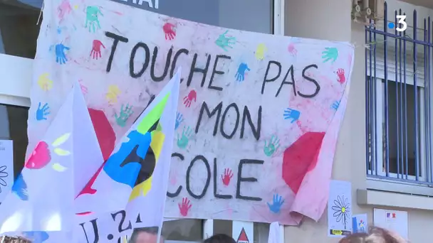 Opération « école morte » en Creuse contre des fermetures de classes