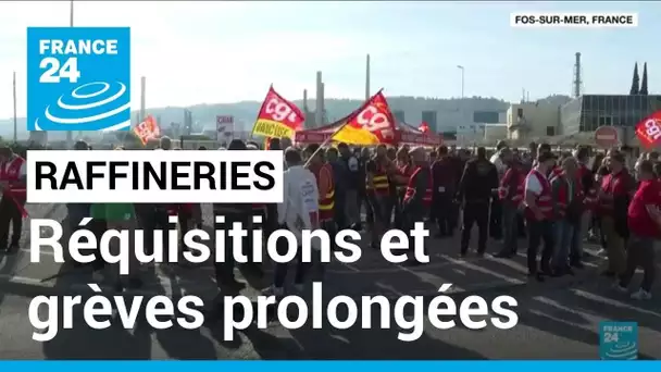 Raffineries : des réquisitions de personnel à venir • FRANCE 24