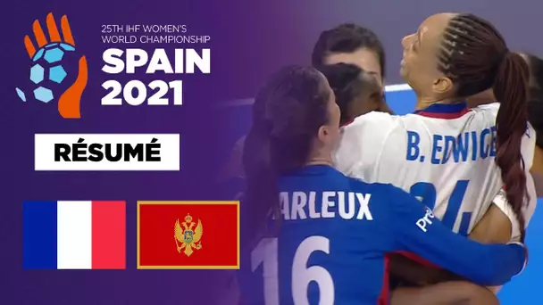 Résumé - Handball : Les Bleues reçues 3 sur 3 face au Monténégro !