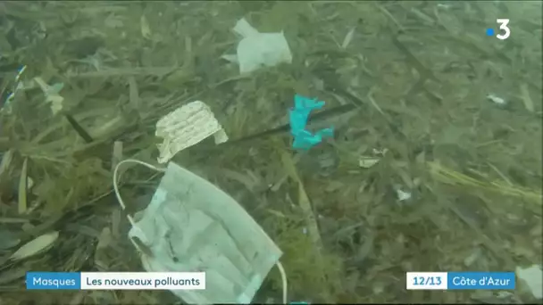 Méditerranée :  les fonds marins pollués par les masques