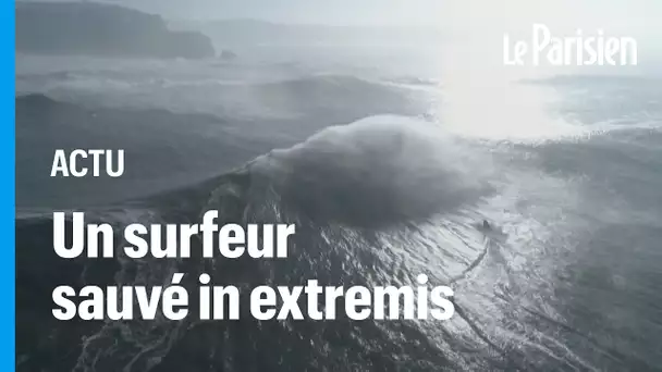 Portugal : un surfeur en sauve un autre, pris dans les vagues immenses de Nazaré