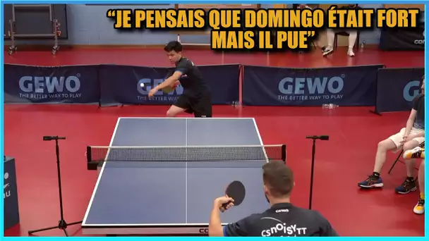 LE NIVEAU DE DEUX JOUEURS PRO DE PING PONG 😅