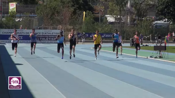 Aubagne 2016 : Finale 200 m Espoirs M (Mickael-Meba Zeze en 20&#039;&#039;94)