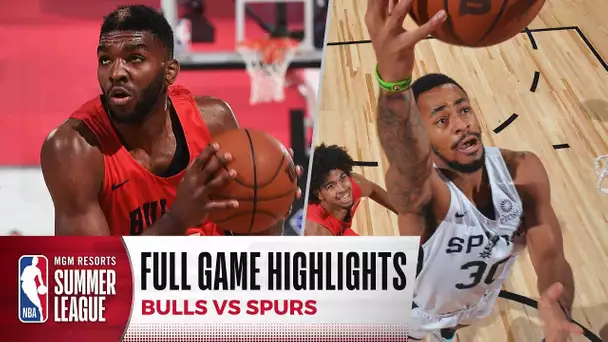 BULLS at SPURS | NBA SUMMER LEAGUE | FULL GAME HIGHLIGHTS