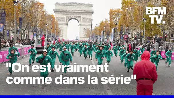 ROBIN DE BFM - Une partie géante de "1, 2, 3, soleil" sur les Champs-Élysées