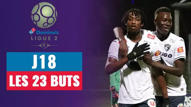 Domino's Ligue 2 (J18) : Les 23 buts de la soirée !