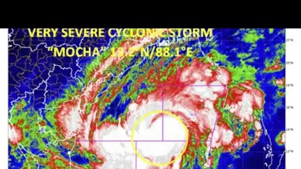 Golfe du Bengale : le cyclone Mocha est devenu un ouragan