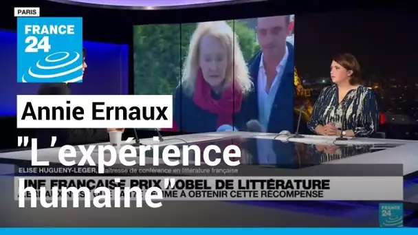 Prix Nobel littérature : "explorer l’expérience humaine" • FRANCE 24