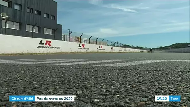 En 2020, le circuit d'Albi dans le Tarn est privé de ... motos !