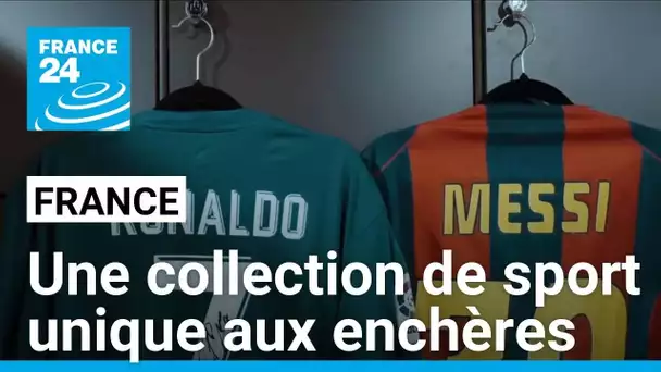 Maillot de Pelé, raquette de Federer... une collection unique aux enchères à Paris • FRANCE 24