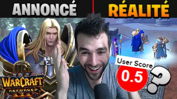 DRAMA : LE SCANDALE de WARCRAFT 3 REFORGED 🔥 MON AVIS sur le Jeu le plus mal Noté EVER !