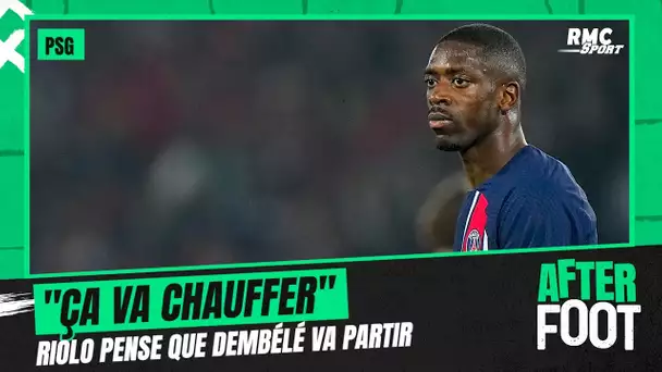 PSG: "Ça va chauffer", Riolo s'attend à un départ de Dembélé