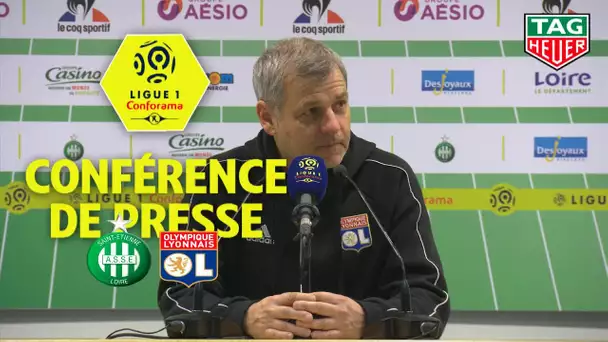 Conférence de presse AS Saint-Etienne - Olympique Lyonnais (1-2) / 2018-19