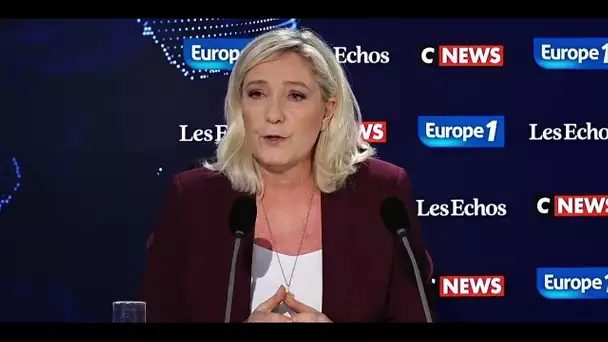 Grève SNCF : "Même pendant la guerre, on faisait la trêve de Noël", affirme Marine Le Pen