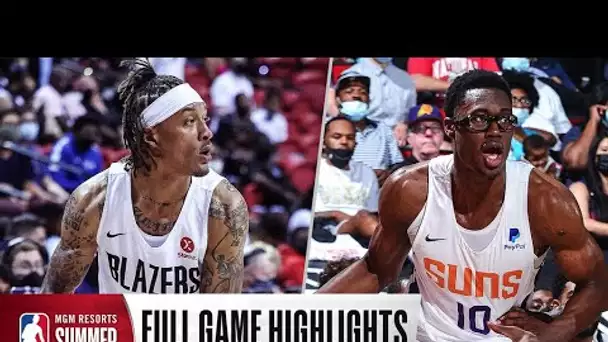 TRAIL BLAZERS at SUNS | NBA SUMMER LEAGUE | FULL GAME HIGHLIGHTS