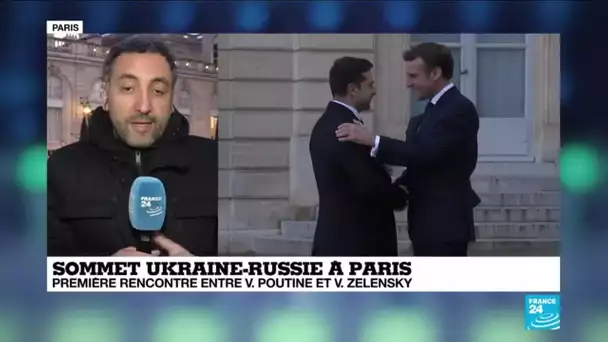 Un sommet Ukraine-Russie à Paris pour "relancer le processus de paix"