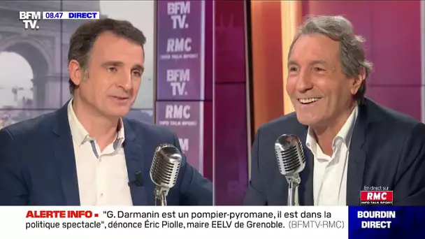 "Le Président de la République n'est pas très solide sur ses bases", selon Eric Piolle