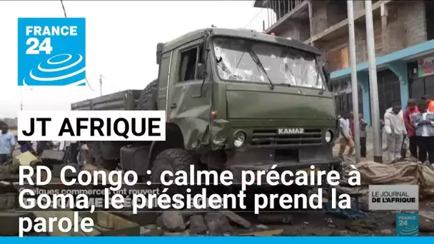 RD Congo : calme précaire à Goma, le président prend la parole • FRANCE 24