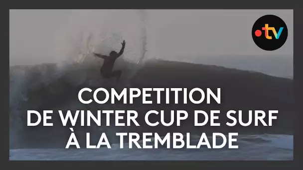 Surf : compétition de Winter Cup à La Tremblade