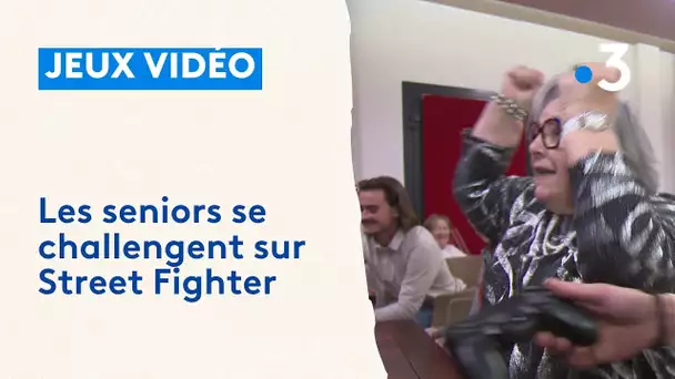 Jeux vidéo :  challenge sur Street Fighter dans des résidences séniors