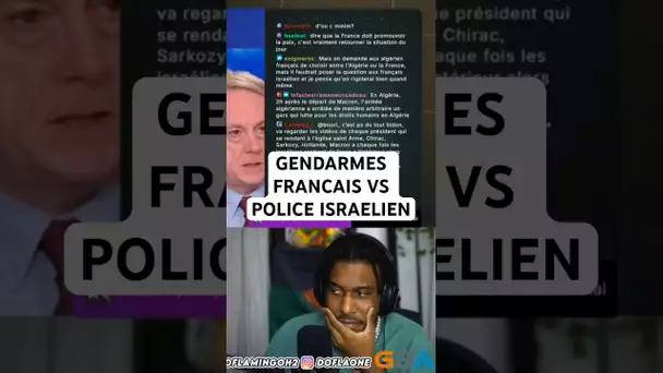 les policiers israeliens sont complement fous ou quoi #foot #macron #twitch