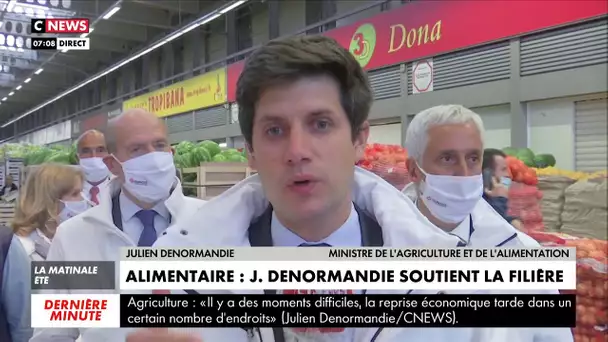 Julien Denormandie : «Il faut développer les circuits courts avec beaucoup de force» #LaMatinale