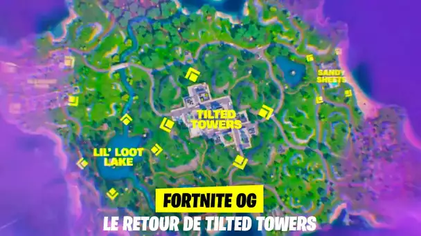 TRAILER FORTNITE OG ! LE RETOUR DE TILTED TOWERS ...