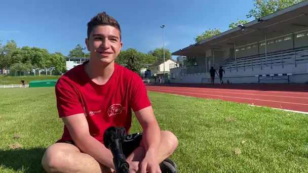 Déconfinement : un club de natation sur une piste d'athlétisme