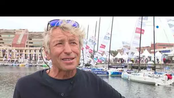 Dunkerque : ambiance village Solitaire du Figaro