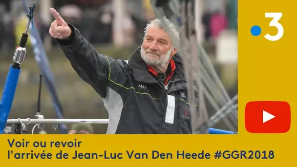 Golden Globe Race : voir ou revoir l&#039;arrivée de Jean-Luc Van Den Heede