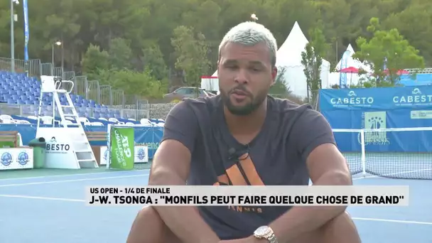 Tsonga : "Monfils peut faire quelque chose de grand"