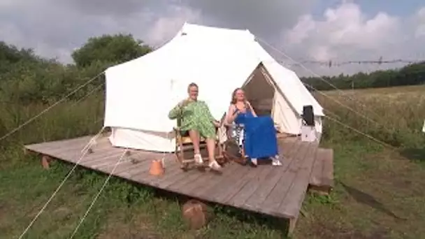 Tourisme : Avec ses logements confortables, le "glamping" gagne du terrain