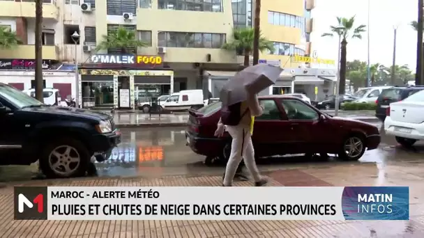 Fortes Rafales de vent,des pluies orageuses et des chutes de neige attendues de jeudi à samedi