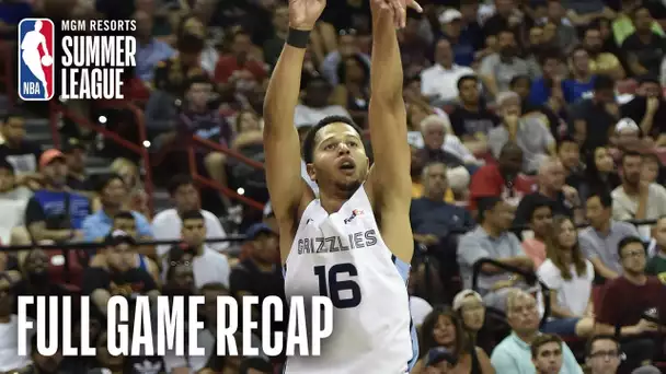 SUNS vs GRIZZLIES | Tyler Harvey Scores 19, MEM Improves To 3-0 | MGM Resorts NBA Summer League