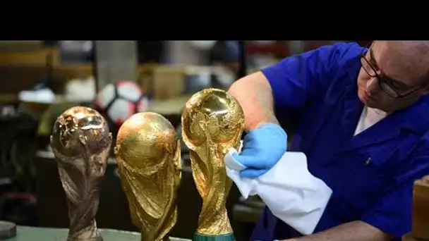 [No Comment] Dans les coulisses de la fabrication du trophée de la Coupe du monde 2022