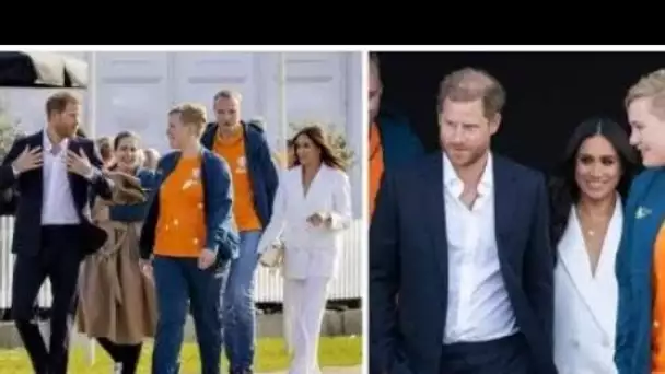 Meghan et Harry brisent la couverture avec leur première apparition européenne en DEUX ans après la