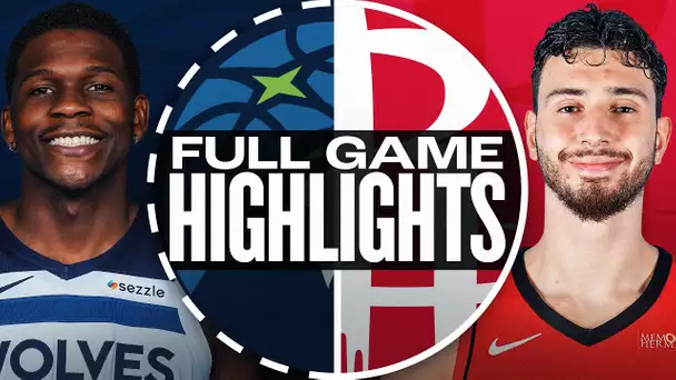 TIMBERWOLVES at ROCKETS | FULL GAME HIGHLIGHTS | December 27, 2024