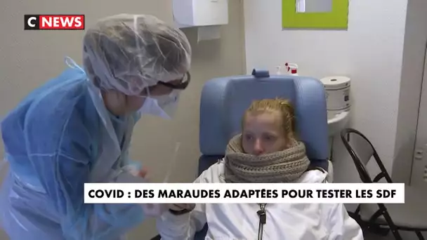 Coronavirus : des maraudes adaptées pour tester les SDF