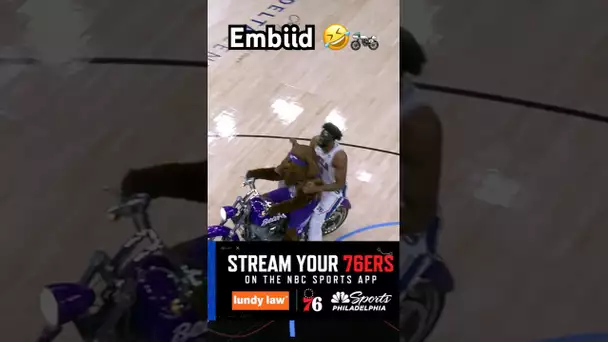 Joel Embiid has pregame fun in Utah! 👀🤣|#Shorts