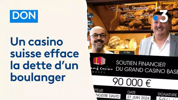 Un casino suisse sauve un boulanger et lui offre 90.000 euros